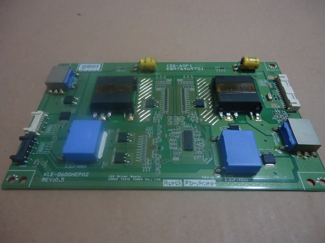 Carte D'alimentation (inverter) Neuve Pour TV LG 60LA620S / 60LN575S - Réf: EBR76469701 / KLE-D600HEP02