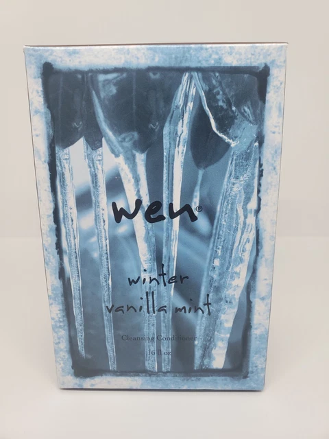 New Sealed WEN Winter Vanilla Mint CLEANSING & CONDITIONING 16oz