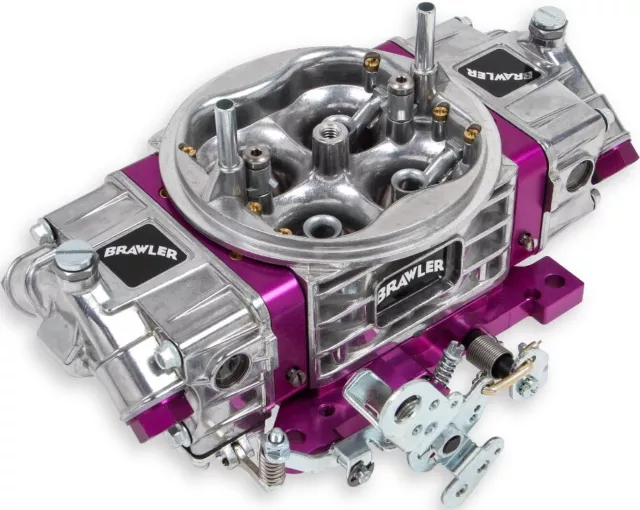 Holley Quick Fuel 750 Cfm Brawler Race Carburetor,Purple,Shiny, Mechanical,4150