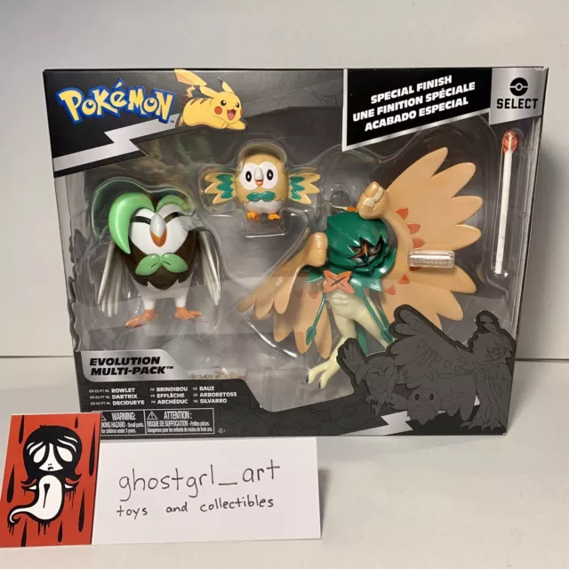 Pokemon Select Toxel Toxtricity 3 Evolution Figure 2-Pack Jazwares - ToyWiz