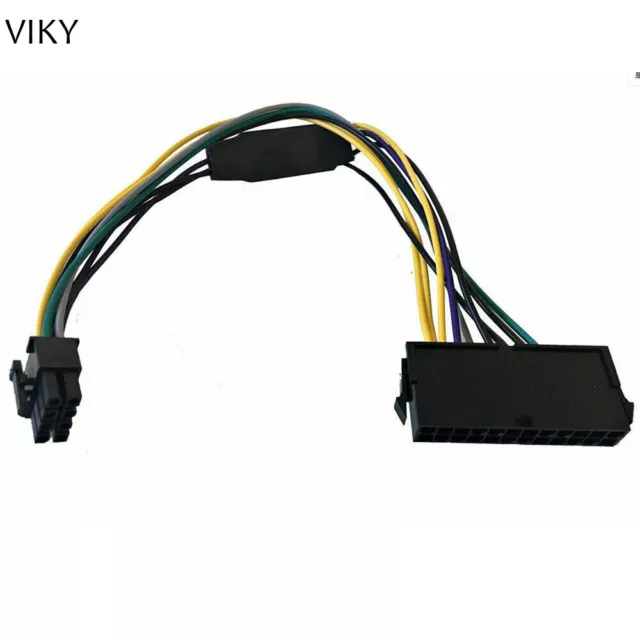 For DELL Optiplex 3020 7020 9020 30CM NEW Power ATX Cable 24pin To 8pin