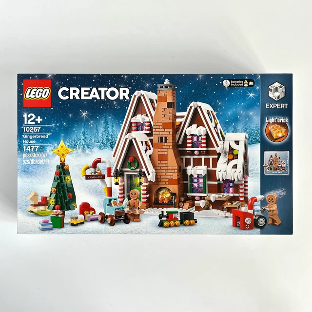 LEGO GINGERBREAD HOUSE 10267 Christmas Winter Village Set Creator