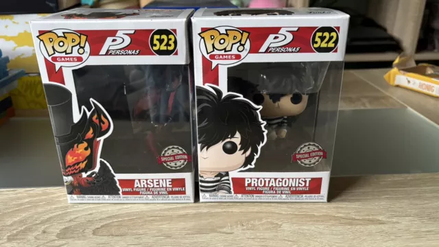 Funko pop persona 5 Special Edition Protagonist + Arsene