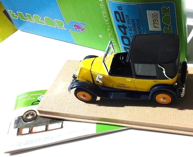 Modèle Réduit De Taxi Renault Par Eligor - Véhicule Miniature Neuf