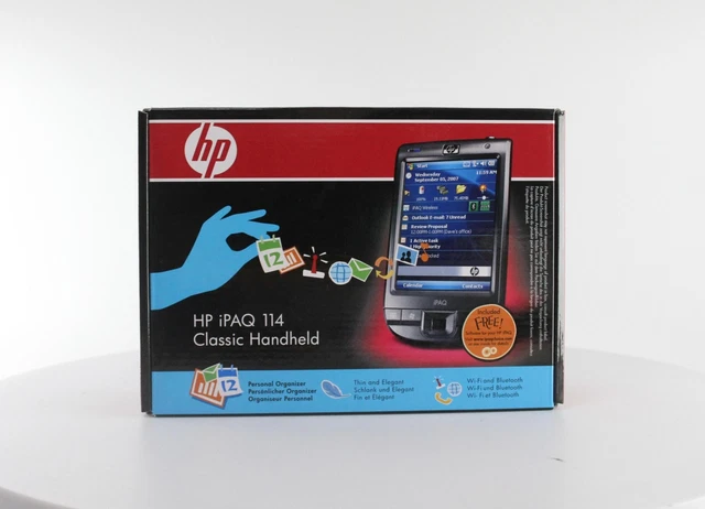 Boxed HP iPaq 114 Classic Handheld PDA (FA982AA#ABB)