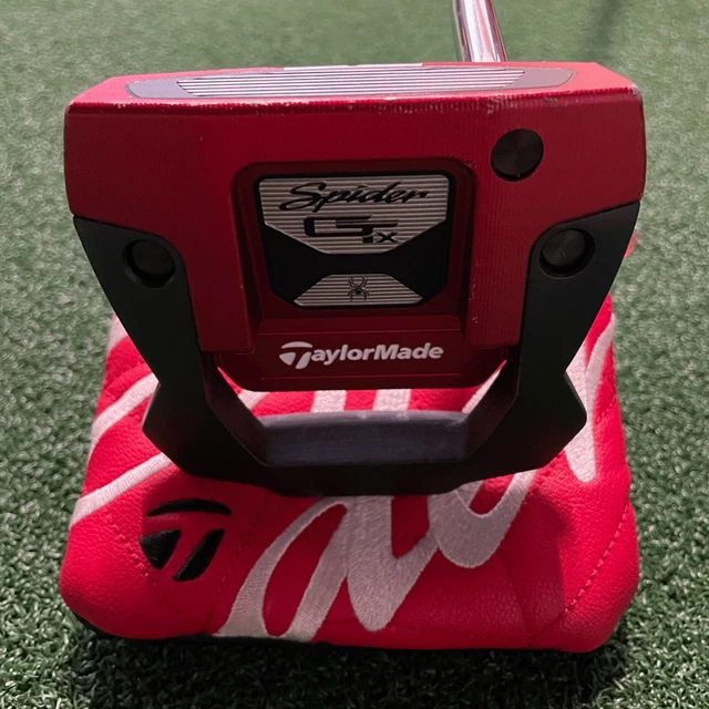 Putter TaylorMade Spider Tour – 34 Pouces, Droitier, Avec Couvre-putter, Occasion