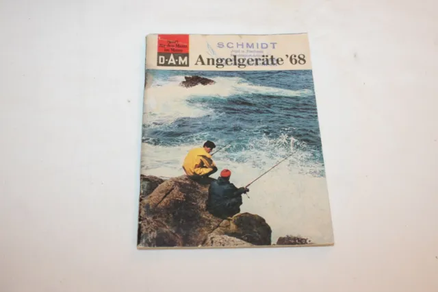 Dam Angelgeräte Katalog -1968-Deutsch