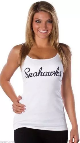 All Sport Couture Womens NFL Seattle Seahawks Double Team Shirt NWT  XS-XL