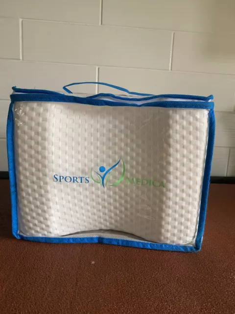 Sports Medica, cuscino memory foam, con istruzioni