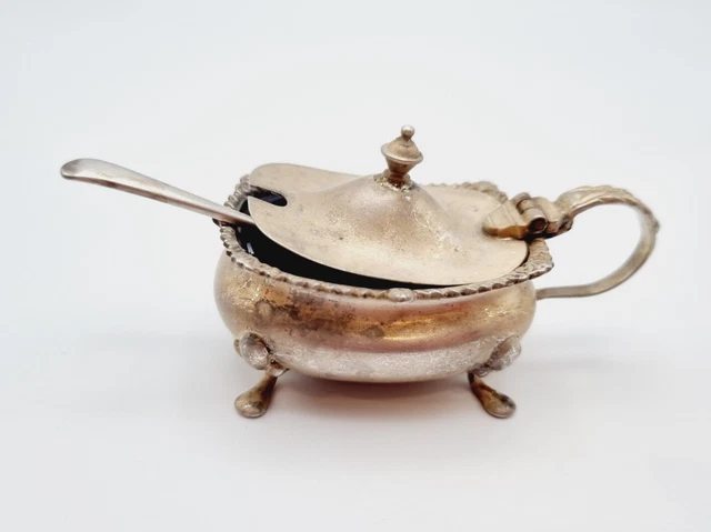 Vintage Mappin & Webb Sterling Silver Salt Cellar Hallmarked 1936