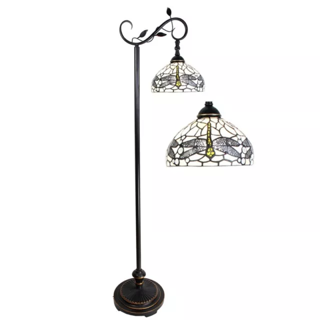 5LL-6243 Tiffany-Bodenlampe-Bodenleuchte-Lampe-Leuchte-Stehlampe-Stehleuchte 36*