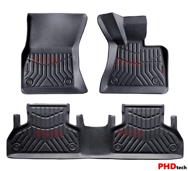 PRIME 3D MOULDED TPE All Weather Floor Mats fit BMW X5 F15 2014