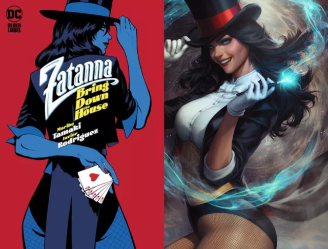 Zatanna Bring Down The House 1 Cvr A & Artgerm Foil Set | Both Incl | 6/25 Presa