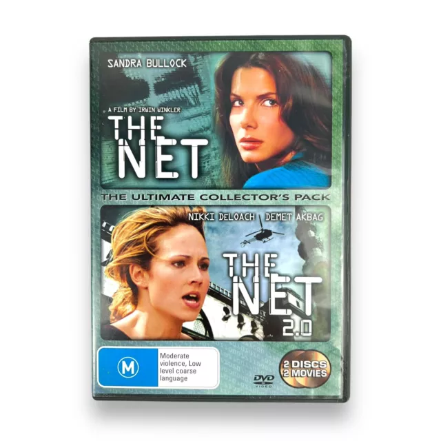 THE NET / The Net 2.0 DVD 1995 Sandra Bullock Nicki Deloach Region 4 $13.44  - PicClick AU