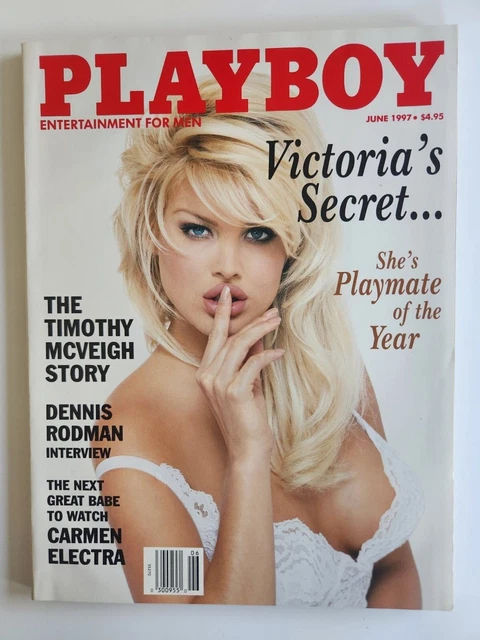 PLAYBOY MAGAZINE JUNE 1997 with Centerfold Playmate of the Year