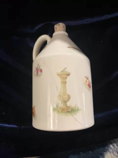 Aynsley Edwardian Kitchen Garden Fine Bone China Jerry Can, 15cm Tall 2