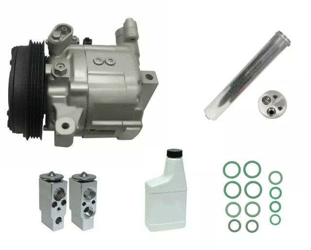 RYC Remanufactured Complete AC Compressor Kit FG437 Fits Forester 2.5L 2003-2007