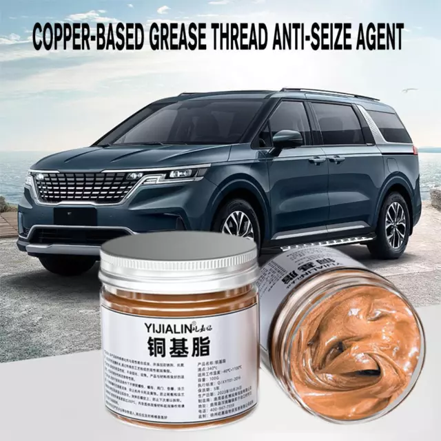 MultiPurpose High Temperature Copper Grease Tin Brake Anti-Seize Compound Car u,