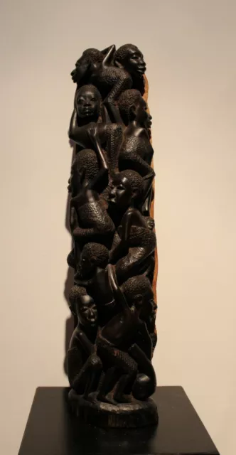 TANZANIA old african ebony "family tree" MAKONDE africa afrika MOZAMBIQUE