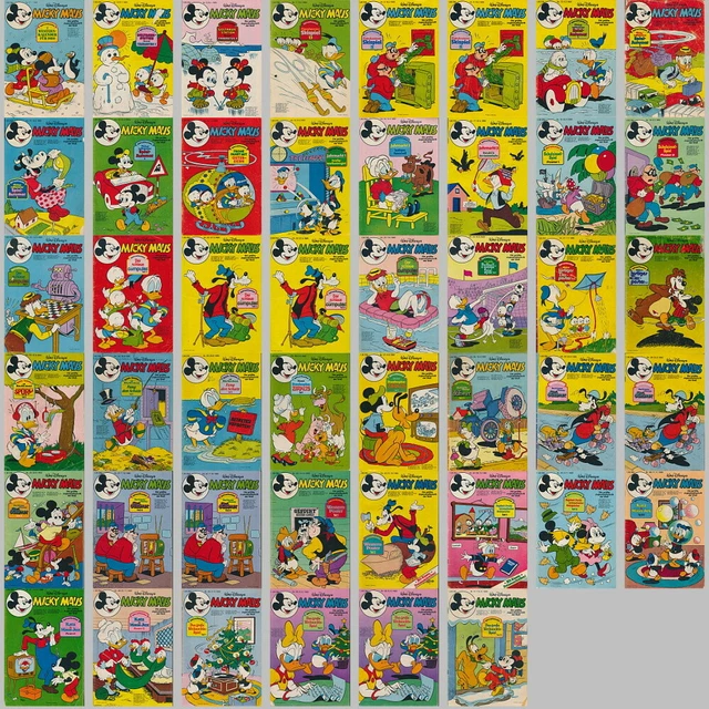 91 alte Micky Maus Hefte Jahrgang 1981 (MM Ko 04)