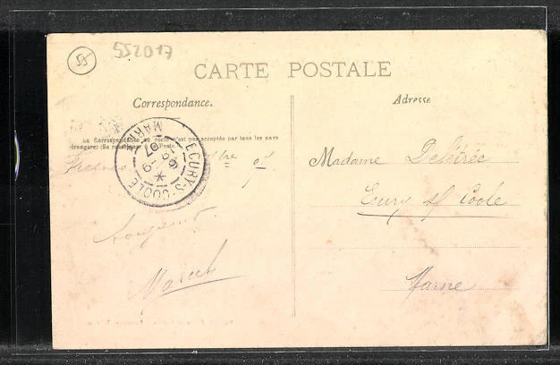 CPA Fresnes-en-Woevre, Place Margueritte 1907 2