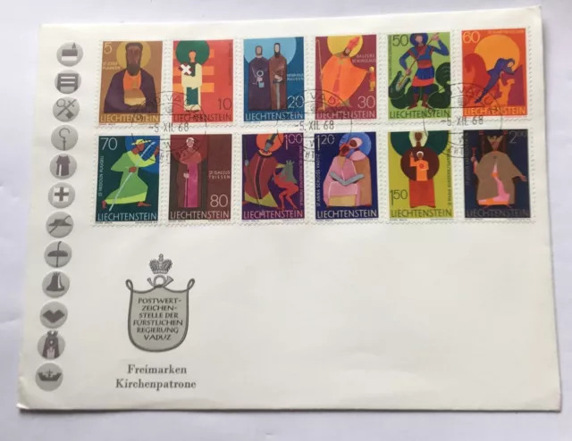 Briefmarken Liechtenstein FDC