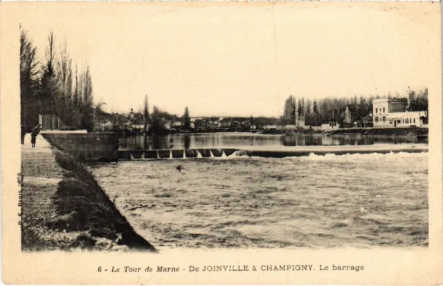 CPA Joinville-le-Pont Champigny Le barrage FRANCE (133998)