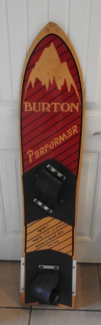 1986 BURTON PERFORMER Elite 150 Split-Tail Snowboard  RARE Red/Black/White  $2,200.00 - PicClick