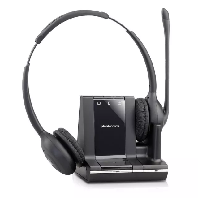 Plantronics Savi W720 Wireless Headset - Base, Headset and AC Charger Savi 720