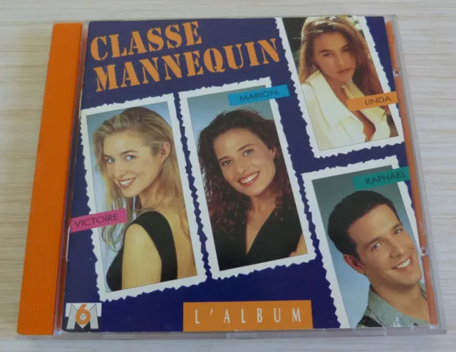 Cd L'album Classe Mannequin 10 Titres 1994 Serie Tv M6