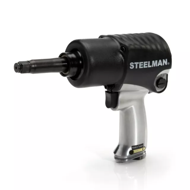 Steelman 1/2 in. Heavy Duty Impact Wrench with 2 in. Anvil Twin Hammer 102-4