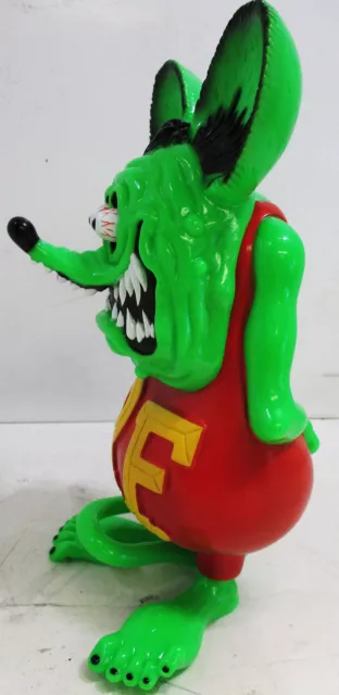 Rat Fink Figure ( hard plastic Japan ) by Big Daddy Ed Roth ( discontinued )