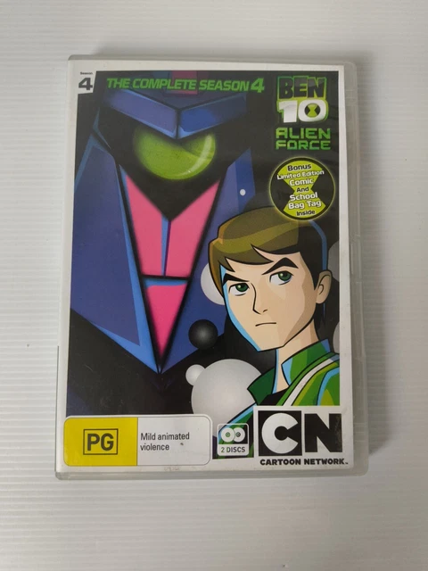 BEN 10 ALIEN Force Complete Season 4 (DVD, 2-Disc Set, 2011
