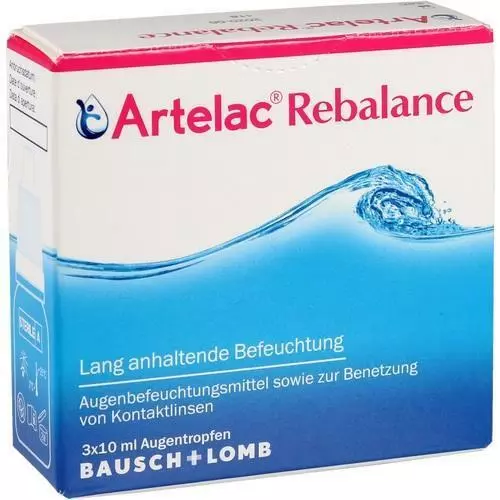 ARTELAC Rebalance Augentropfen 3X10 ml