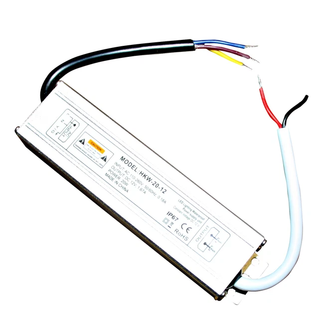 Transformateur LED 24V, LED Driver 60W, Alimentation 2.5A &eacute;tanche