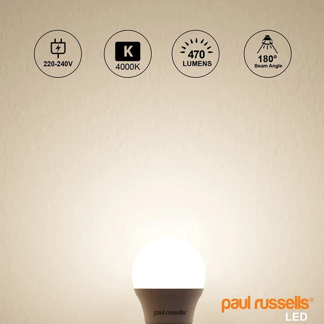 paul russells LED Light Bulbs Edison Screw E27, 40w Incandescent Bulb... 2