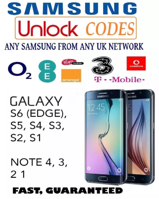 SAMSUNG GALAXY J330 Galaxy J3 2017 (SM-J330FN) CODE DE DÉVERROUILLAGE O2 EE THREE VODAFON