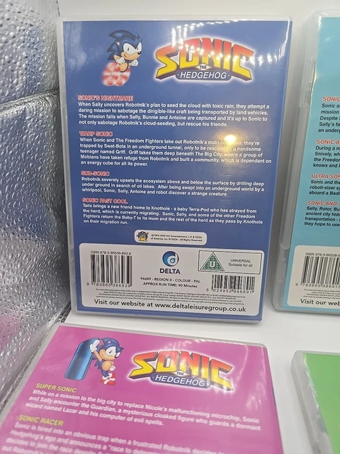 SONIC THE HEDGEHOG SatAM 16 Episodes DIC DVD Free Shipping £17.99 ...