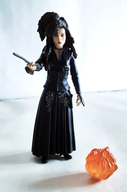 HARRY POTTER LOOSE Bellatrix LeStrange Figure, Wand & Fireball Half ...
