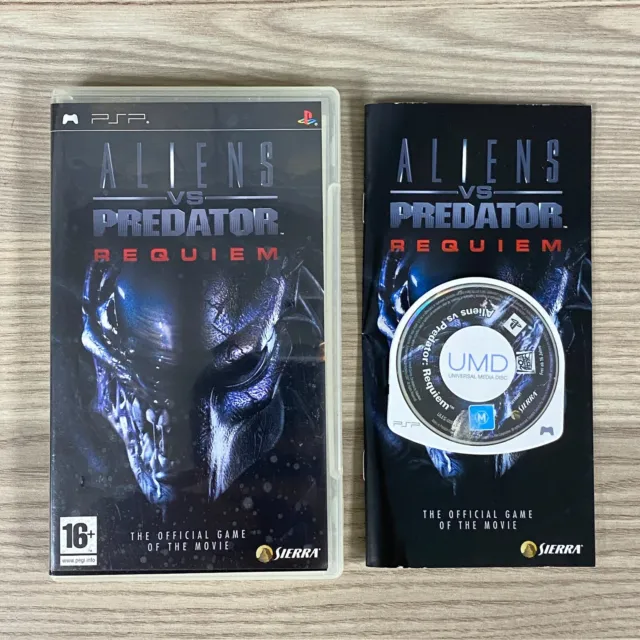 Aliens Vs Predator Requiem Avp Jeu UMD Disque Vidéo Jeu sony Psp Portable