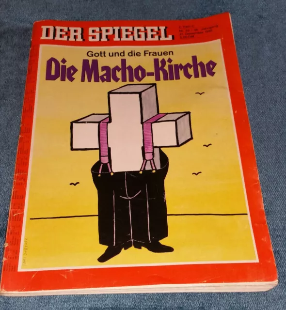 Der Spiegel Nr.52 21. Dezember 1992 - Gott und die Frauen Die Macho Kirche -