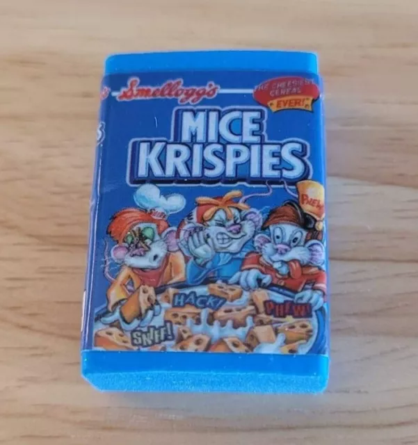 Topps Wacky Packages Erasers Series 1 #14 Mice Krispies Rice Krispies