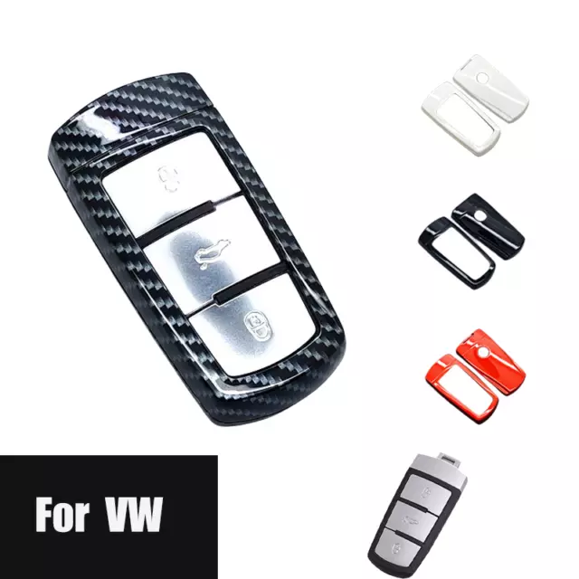 ABS Car Remote Smart Key Shell Case Cover Holder Bag For Volkswagen VW Passat CC