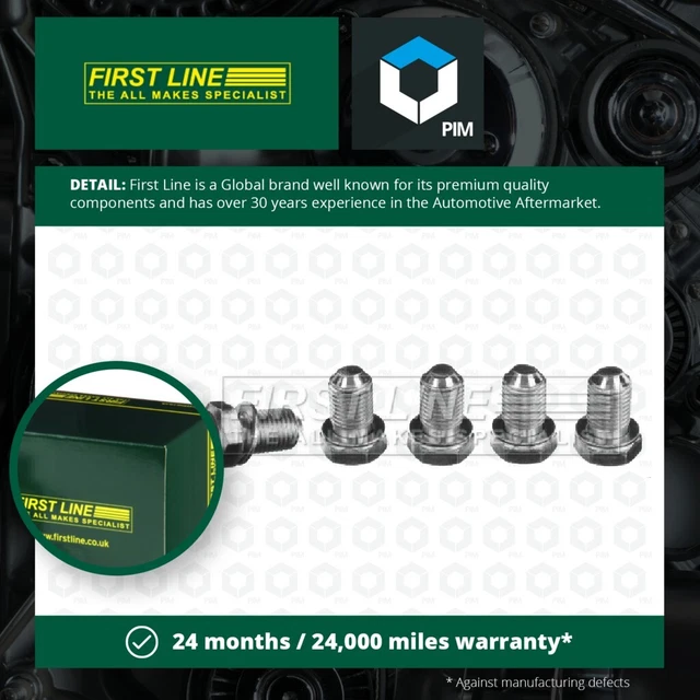 Neilsen CT6233 Set 5 Tappi In Plastica Per Scarico Olio Motore &ndash; Per Diesel E Camme