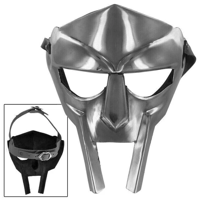 Super Gladiator face mask helmet Hand-Forged sca-larp-helmet-roman-armor-mf doom