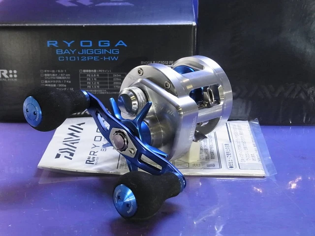 ダイワ RYOGA (リョウガ) BJ C1012PE-HW 右 USED Daiwa Ryoga BJ Bay Jigging C1012PE-HW Baitcast Reel Right