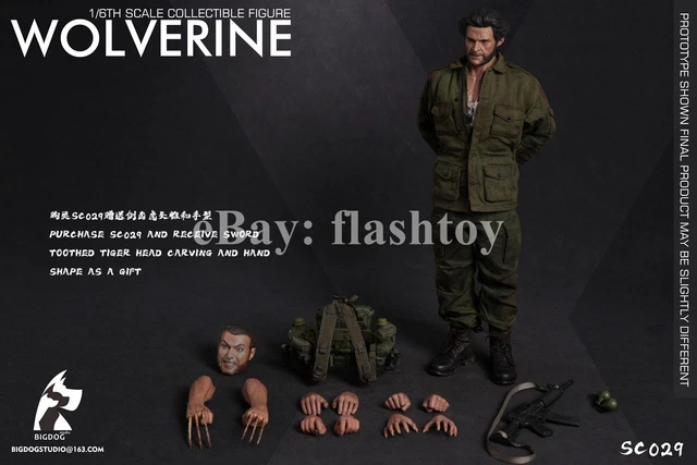PRESALE BIGDOG STUDIO SC029 1/6 Vietnam War Wolverine Action Figure ...