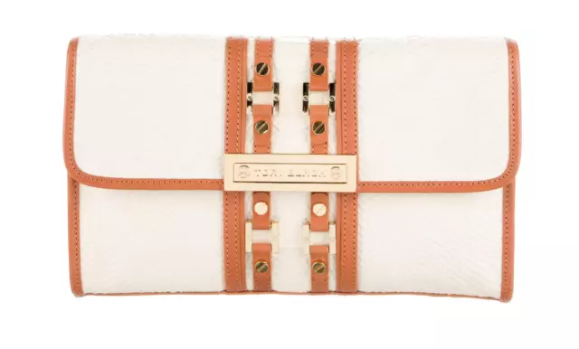 Tory Burch Snakeskin Snake Skin Clutch Purse Bag