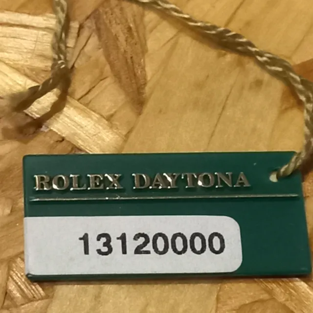 Rolex Daytona 16523 tag 1994 al 2003 cartellino prezzo originale genuine hang
