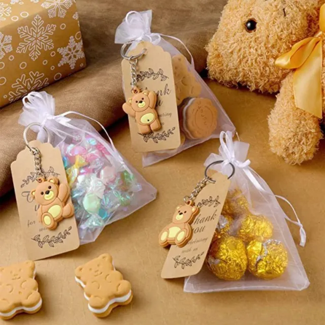 Merci Kraft Tag Souvenirs Cadeau Anniversaire Enfants Douche de bébé  Fille
